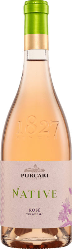 Envío gratis | Vino Rosado Château Purcari Native Rosé — Rosado Moldavia, República Merlot, Cabernet Sauvignon, Malbec Organic — Ecológico 75 cl