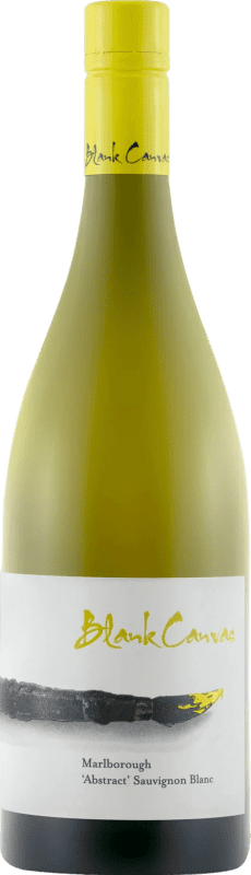 Envío gratis | Vino Blanco Blank Canvas Abstract I.G. Marlborough Marlborough Nueva Zelanda Sauvignon Organic — Ecológico 75 cl