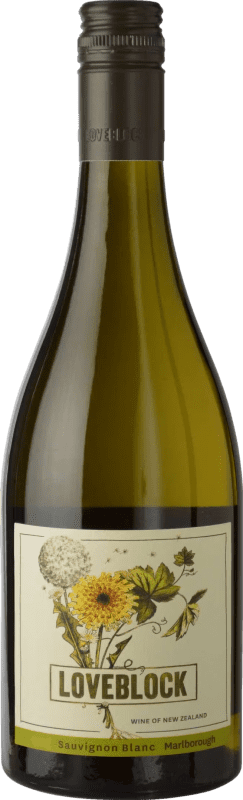 Kostenloser Versand | Weißwein Loveblock I.G. Marlborough Marlborough Neuseeland Sauvignon Organic — Bio 75 cl