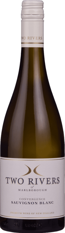 18,95 € | Vino Blanco Two Rivers Convergence I.G. Marlborough Marlborough Nueva Zelanda Sauvignon 75 cl