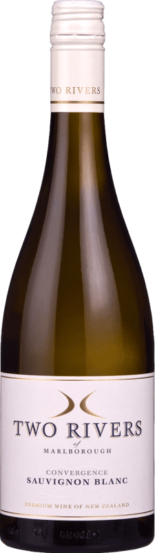 31,95 € Envio grátis | Vinho Branco Two Rivers Convergence I.G. Marlborough