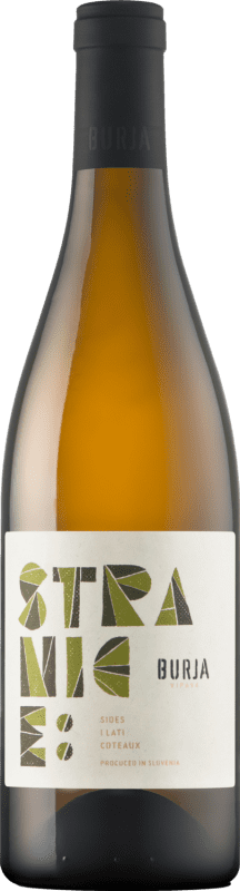 33,95 € | Orange Wine Burja Stranice I.G. Primorska Goriška Brda Slovenia Malvasia, Rebula, Welschriesling Organic — Eco 75 cl