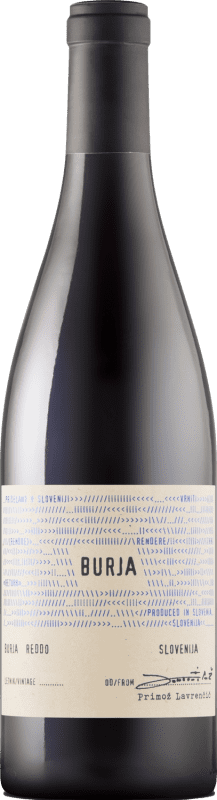 34,95 € | Red Wine Burja Reddo I.G. Primorska Goriška Brda Slovenia Schioppettino, Refosco, Franconia Organic — Eco 75 cl