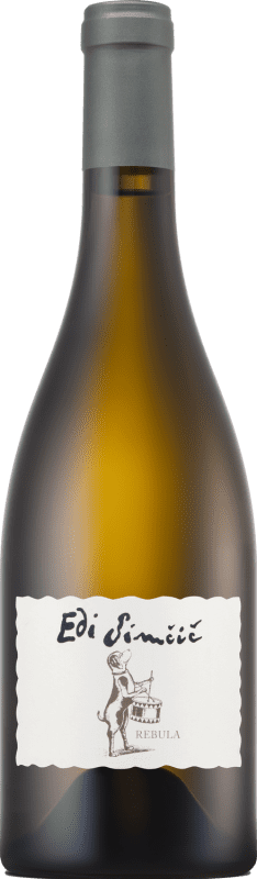 Kostenloser Versand | Weißwein Edi Simcic I.G. Primorska Goriška Brda Slowenien Rebula 75 cl