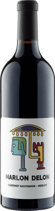 Бесплатная доставка | Красное вино Erdevik Marlon Delon Vojvodina Сербия Merlot — Мерло, Cabernet Sauvignon — Каберне Совиньон 75 cl