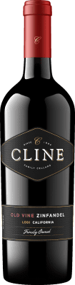 Envio grátis | Vinho Tinto Cline Old Vines — VV Vinhas Velhas California Estados Unidos Zinfandel Organic — Bio 75 cl Cline Zinfandel Old Vines — VV Vinhas Velhas Organic — Bio 75 cl