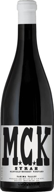 Envío gratis | Vino Tinto K Vintners Motor City Kitty Washington Estados Unidos Syrah 75 cl