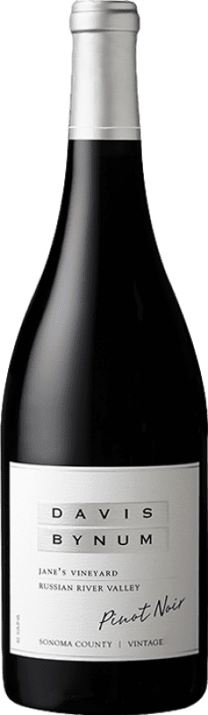 Spedizione Gratuita | Vino Rosso Davis Bynum Jane's Single Vineyard — Vigneto Unico California stati Uniti Pinot Nero Organic — Bio 75 cl
