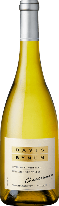 免费送货 | 白葡萄酒 Davis Bynum River West Single Vineyard — 单一葡萄园 加州 美国 Chardonnay — 莎当妮 Organic — 有机 75 cl