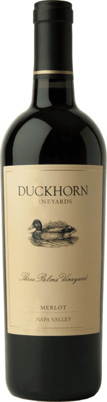 Envío gratis | Vino Tinto Duckhorn Three Palms California Estados Unidos Merlot 75 cl