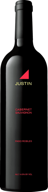 Envío gratis | Vino Tinto Justin California Estados Unidos Cabernet Sauvignon 75 cl