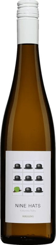 Free Shipping | White Wine Long Shadows Nine Hats Washington United States Riesling 75 cl