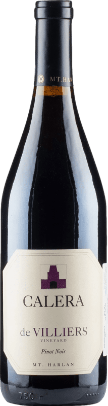 Envío gratis | Vino Tinto Calera De Villiers Single Vineyard — Parcela Única California Estados Unidos Pinot Negro 75 cl