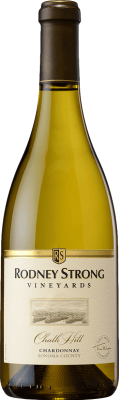 免费送货 | 白葡萄酒 Rodney Strong Chalk Hill 加州 美国 Chardonnay — 莎当妮 75 cl