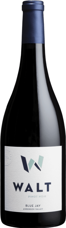Envoi gratuit | Vin Rouge Hall Walt Blue Jay Californie États Unis Pinot Noir 75 cl