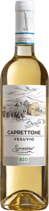 21,95 € Spedizione Gratuita | Vino Bianco Tenuta Sorrentino Caprettone D.O.C. Vesuvio