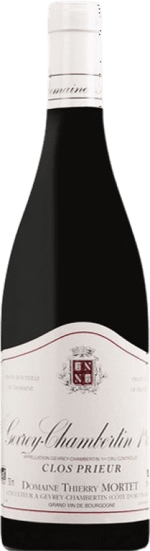 Kostenloser Versand | Rotwein Thierry Mortet Clos Prieur 1er Premier Cru Erste Lage A.O.C. Gevrey-Chambertin Burgund Frankreich Pinot Noir — Spätburgunder 75 cl