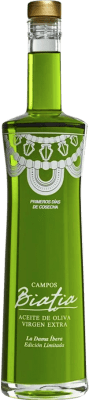 24,95 € | Aceite de Oliva Campos de Biatia La Dama Íbera Edición Limitada, Primer Día de Cosecha, AOVE Virgen Extra Jaén España Picual Botella Medium 50 cl