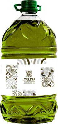 Olive Oil Molino de las Torres Picual EVOO Extra Virgin Jerrycan 5 L PET