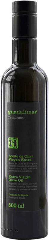 23,95 € Spedizione Gratuita | Olio d'Oliva Guadalimar Virgen Extra Temprano Bottiglia Medium 50 cl