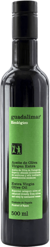 Kostenloser Versand | Olivenöl Guadalimar Cosecha Temprana — Frühe Ernte, E-NOL Extra Nativ Jaén Spanien Picual Eco — Biologisch Medium-Flasche 50 cl