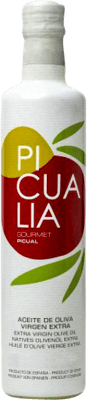 Envoi gratuit | Boîte de 24 unités Huile d'Olive Picualia Gourmet HOVE Vierge Extra Jaén Espagne Picual Petite Bouteille 25 cl