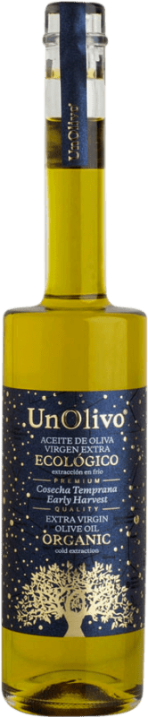 Kostenloser Versand | Olivenöl UnOlivo Cosecha Temprana Ecológico Jaén Spanien Picual Eco Biologisch Medium Flasche 50 cl