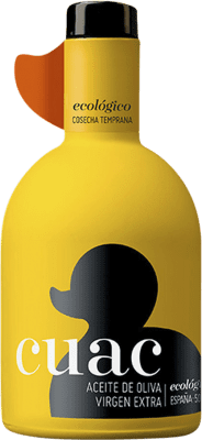 Envoi gratuit | Huile d'Olive Cuac Ecológico D.O. Sierra de Cazorla Jaén Espagne Picual Biologique Bouteille Medium 50 cl