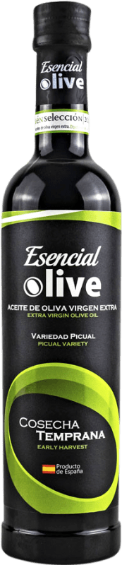 Kostenloser Versand | Olivenöl San Francisco Esencial Olive Jaén Spanien Picual Medium-Flasche 50 cl