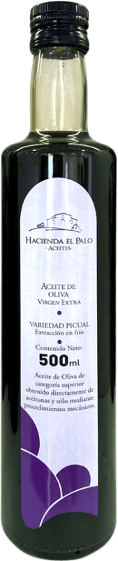 Envío gratis | Aceite de Oliva Hacienda el Palo Primer Día de Cosecha, AOVE Virgen Extra Jaén España Picual Botella Medium 50 cl