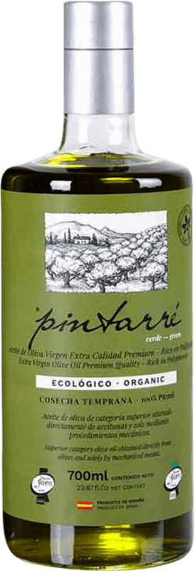 Free Shipping | Olive Oil Pintarré Ecológico Verde Jaén Spain Picual Organic 70 cl