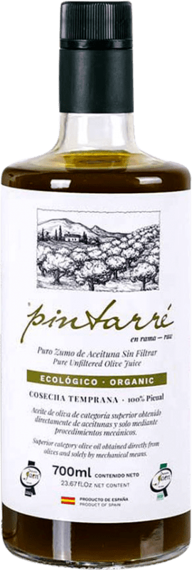 Free Shipping | Olive Oil Pintarré Ecológico en Rama sin Filtrar Jaén Spain Picual Organic 70 cl