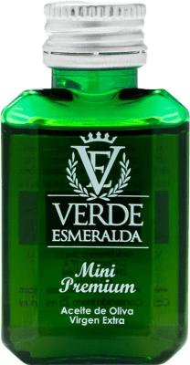 116,95 € | Scatola da 100 unità Olio d'Oliva Verde Esmeralda Premium PET Jaén Spagna Picual Bottiglia Miniatura 2 cl