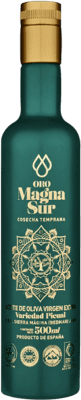 Envio grátis | Azeite de Oliva Magnasur Athena Oro — Edição Ouro, Premium, Cosecha Temprana — Colheita Precoce, AOVE Virgem Extra Jaén Espanha Picual Garrafa Medium 50 cl Vidro