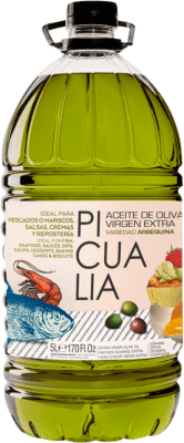 Olive Oil Picualia Familiar Arbequina EVOO Extra Virgin Jerrycan 5 L PET