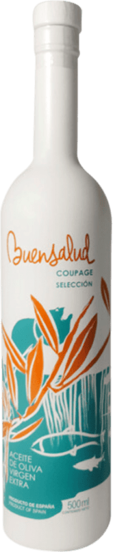 83,95 € Spedizione Gratuita | Olio d'Oliva Buensalud Selección Bottiglia Medium 50 cl