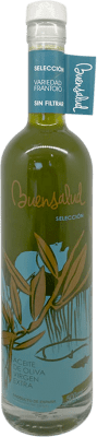 免费送货 | 橄榄油 Buensalud 甄选, Sin Filtrar — 未过滤, EVOO 特级初榨 Jaén 西班牙 Frantoio — 弗兰托约 中瓶装 50 cl