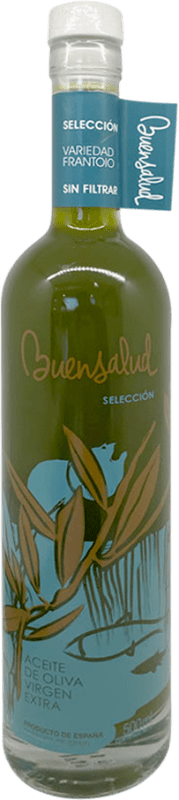 Spedizione Gratuita | Olio d'Oliva Buensalud Selezione, Sin Filtrar — Non Filtrato, EVO Extra Vergine Jaén Spagna Frantoio Bottiglia Medium 50 cl Spedizione Gratuita | Olio d'Oliva Buensalud Selezione, Sin Filtrar — Non Filtrato, EVO Extra Vergine Jaén Spagna Frantoio Bottiglia Medium 50 cl