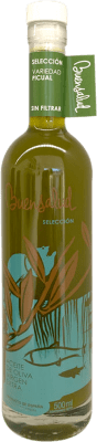 Kostenloser Versand | Olivenöl Buensalud Auswahl, Sin Filtrar — Ungefiltert, E-NOL Extra Nativ Jaén Spanien Picual Medium-Flasche 50 cl