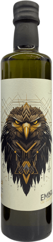 Kostenloser Versand | Olivenöl Embrujo de Sierra Morena Águila Jaén Spanien Picual Medium-Flasche 50 cl