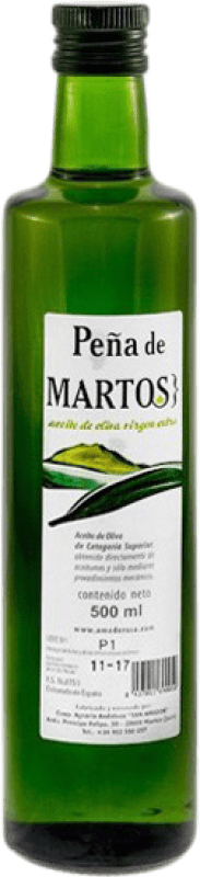 Free Shipping | Olive Oil San Amador Peña de Martos Dórica — Doric, EVOO Extra Virgin Jaén Spain Picual Medium Bottle 50 cl