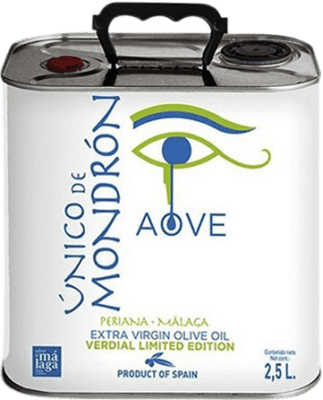 Huile d'Olive Mondrón Virgen Extra Verdial Boîte Métallique Spéciale 2,5 L