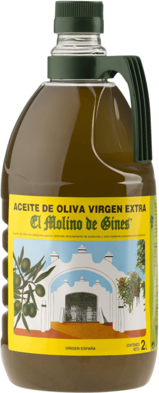 19,95 € | Olio d'Oliva San Cristóbal El Molino de Gines Virgen Extra PET Sevilla Spagna Caraffa 2 L