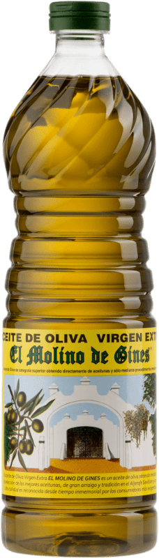 10,95 € | Olio d'Oliva San Cristóbal El Molino de Gines Virgen Extra PET Sevilla Spagna 1 L