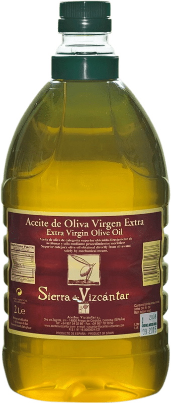 27,95 € | オリーブオイル Vizcántar Sierra de Vizcántar Virgen Extra PET Córdoba スペイン 特別なボトル 2 L