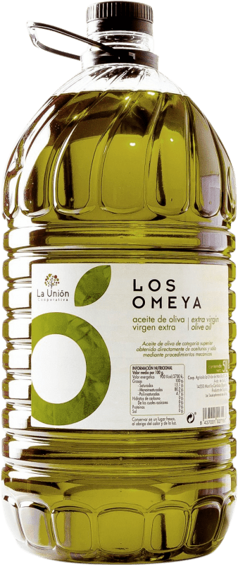 46,95 € | Olive Oil La Unión Los Omeya Virgen Extra PET Córdoba Spain Carafe 5 L