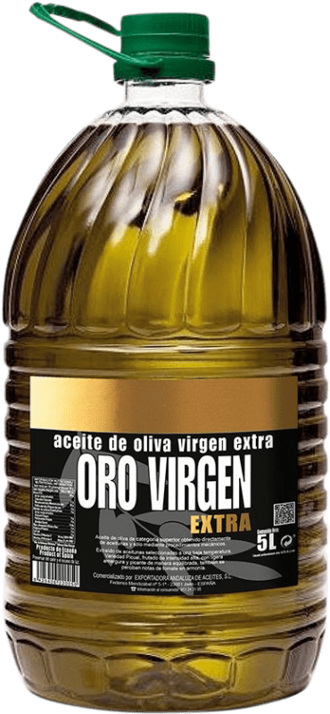 61,95 € | Aceite de Oliva Aceitex Oro Virgen Extra PET Jaén España Picual Garrafa 5 L