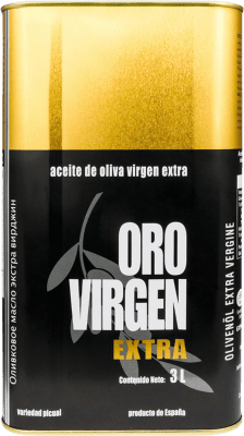 Envío gratis | Aceite de Oliva Aceitex Edición Oro, AOVE Virgen Extra Jaén España Picual Lata Especial 3 L