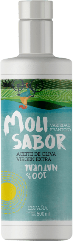 23,95 € Spedizione Gratuita | Olio d'Oliva Oleícola Jaén Molisabor EVO Extra Vergine Bottiglia Medium 50 cl