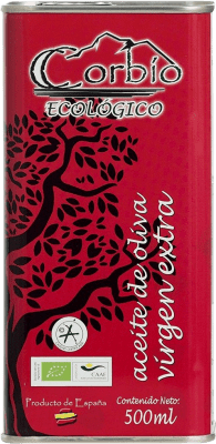 Kostenloser Versand | Olivenöl Avirol Corbío E-NOL Extra Nativ Jaén Spanien Picual Eco — Biologisch Dose 50 cl